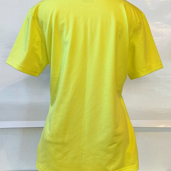 ROXY Rash Guard Short Sleeve - L- Yellow - Picture 2 of 4